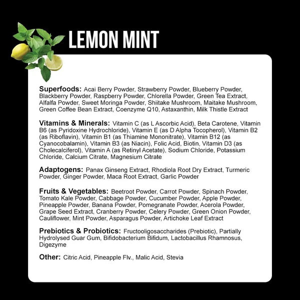 GoodGreens - Lemon Mint